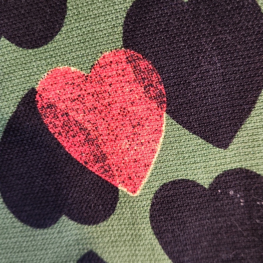 Anthropologie Maeve Heartstamp Pencil Skirt - Picture 6 of 6